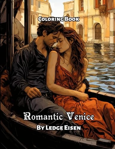 Romantic Venice Coloring Book