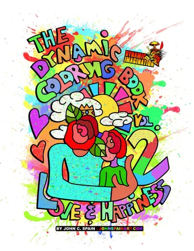 The Dynamic Coloring Book Vol. 2 Love & Happiness