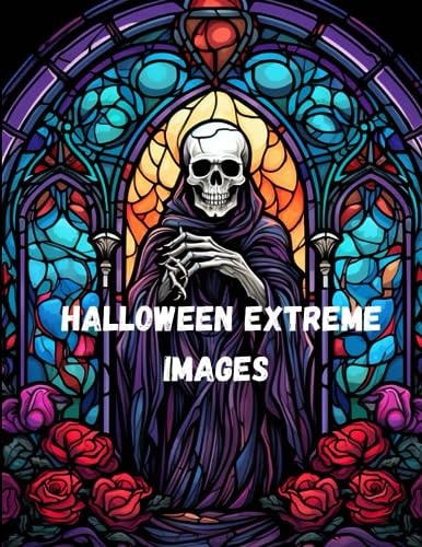 Halloween Extreme Coloring Book