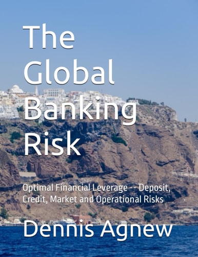 The Global Banking Risk Optimal Financial Leverage -- Deposit, Credit, Market and Operational Risks
