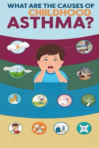 What Are the Causes of Childhood Asthma? The Causes of Childhood Asthma Include Many Things Like Environmental Exposure, Smoke, Respiratory Infections, and More. Effective Treatment is Important.