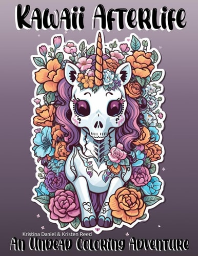 Kawaii Afterlife An Undead Coloring Adventure