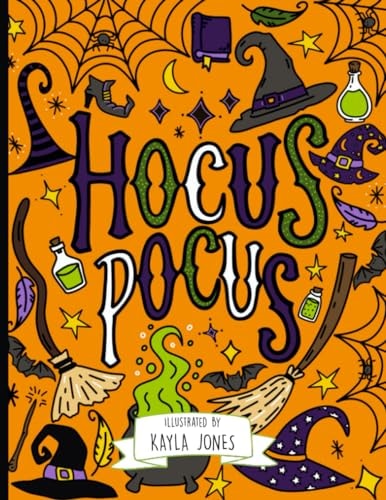Hocus Pocus A Halloween Activity Book For Kids