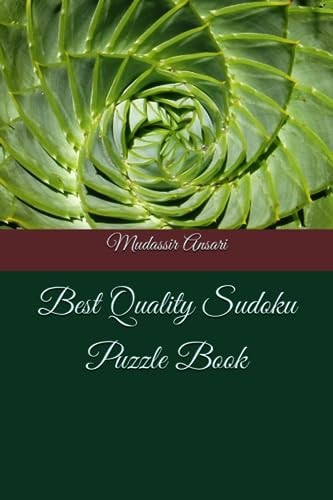 Best Quality Sudoku Puzzle Book