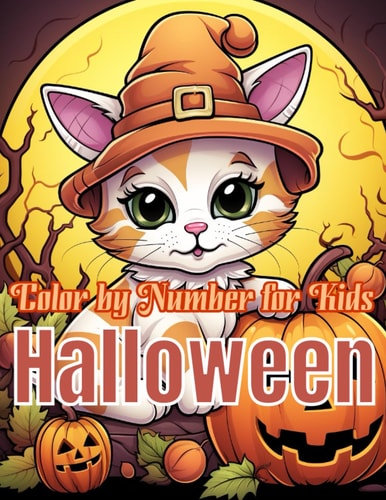 Halloween Color by Number for Kids
