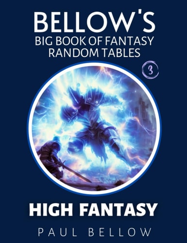 High Fantasy Random Tables Guidebook for Gamemasters