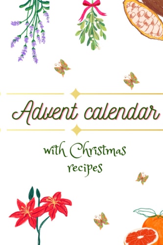 Advent Calender with Christmas Recipes