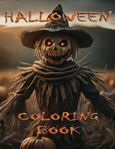 Adult Halloween Coloring Book
