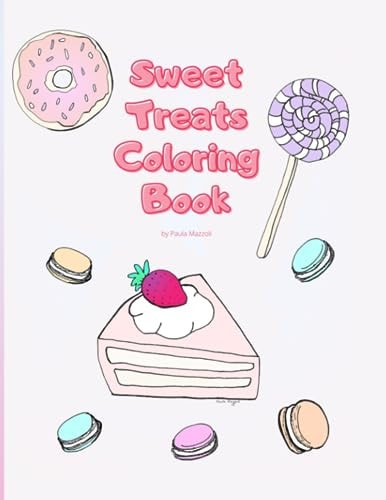 Coloring Book Sweet Treats