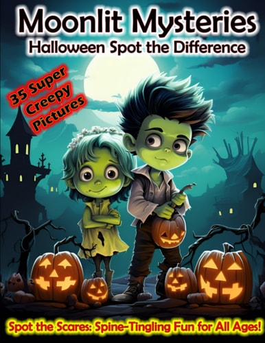Moonlit Mysteries Halloween Spot the Difference