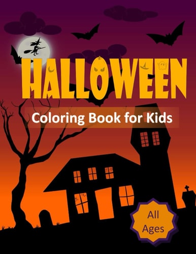 Halloween Coloring Book for Kids: This a Halloween Coloring book for kids, with 30 images for them to have fun. The images are originals and not made with AI