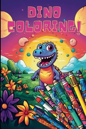 Super Cute Baby Dinosaur Coloring Book For Kids 28 Fun Dinosaur Coloring Pages For Girls & Boys