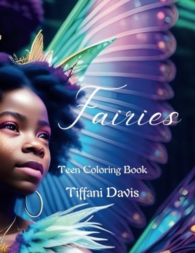 Fairies Teen Coloring Book