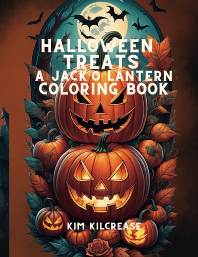 Halloween Treats A Jack O Lantern Coloring Book