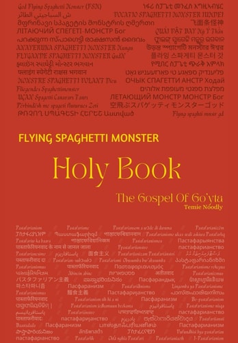 Flying Spaghetti Monster HOLY BOOK The Gospel Of Go'yta