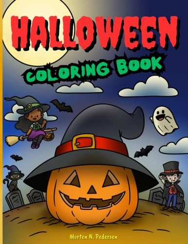 Halloween Coloring Book For Kids