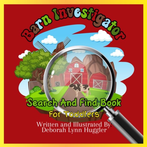 Barn Investigator Search and Find Book for Toddlers