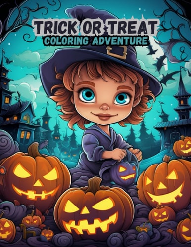 Trick Or Treat Coloring Adventure