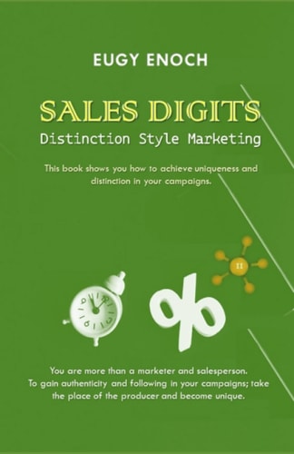 Sales Digits Distinction Style Marketing