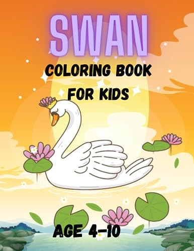 Swan Coloring Book For KIds A Swan Coloring Experience for Kids