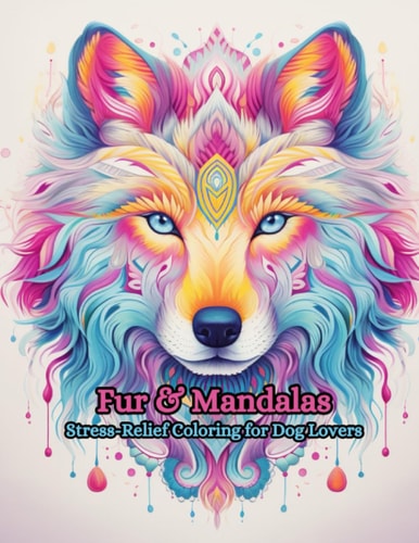 Fur & Mandalas Stress-Relief Coloring for Dog Lovers