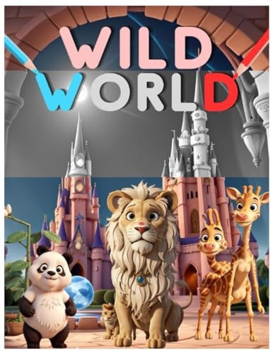 Wild Worlds A Coloring Adventure with 101 Animal Environments