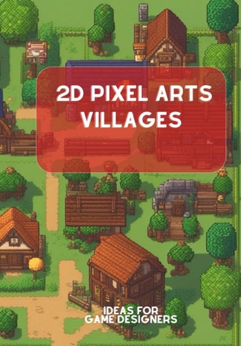 2D Pixel Arts Villages Ideas for Game Designers