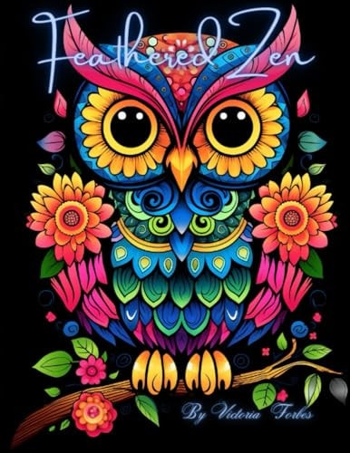 Feathered Zen Bird Mandalas to Color and Relax