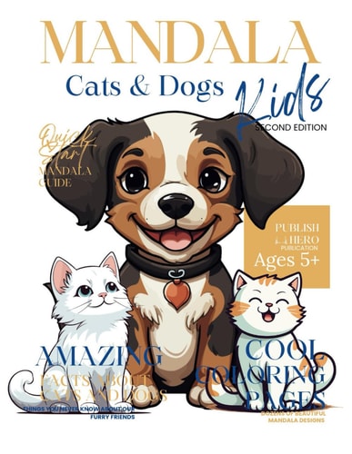 MANDALA KIDS Cats & Dogs