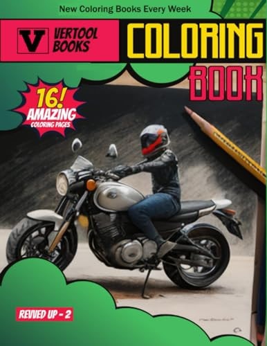 Revved Up 2 A Motorbike Coloring Adventure