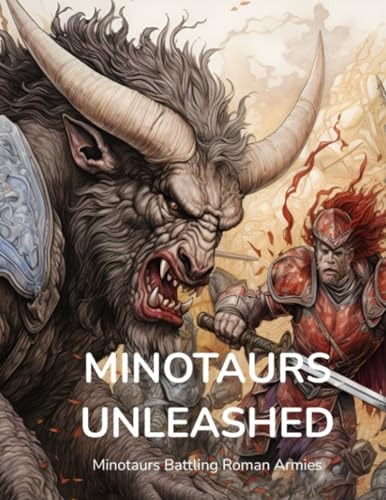 Minotaur's Unleashed Minotaurs Battling Roman Armies