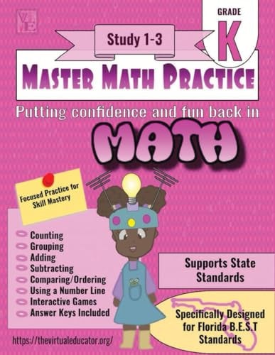 Master Math Practice Study 1-3