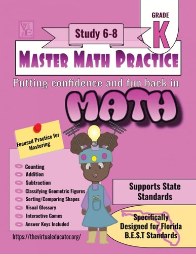 Master Math Practice Study 6-8