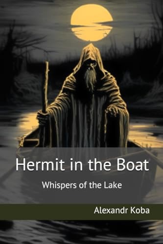 Hermit in the Boat Whispers of the Lake