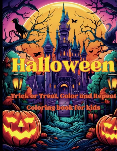 Trick Or Treat, Color and Repeat Helloween