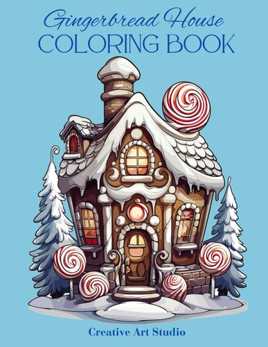 Gingerbread House Coloring Book