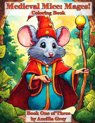 Medieval Mice Mages!: A Coloring Book of Magical Mice!