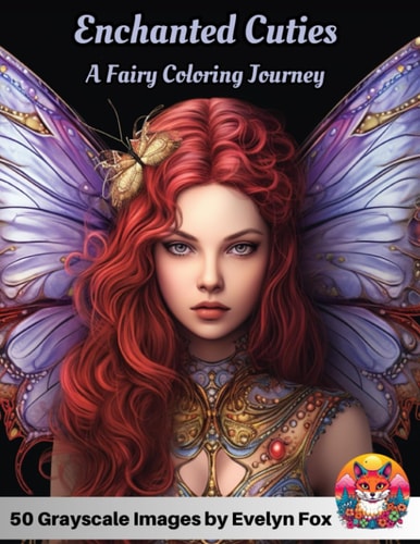 Enchanted Cuties A Fairy Coloring Journey: Faeries and Fae: An Adult Coloring Book Journey Through a Magical Realm of Beautiful Girls, Fantasy Flowers, & Captivating Artwork Dive Into a Magical Realm with Adult Coloring Pages Showcasing Fantasy Fairies