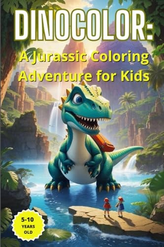 Dinocolor A Jurassic Coloring Adventure for Kids