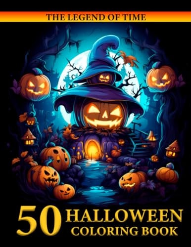 Halloween Coloring Book Dive Into a World of Spooky Fun with the Halloween Coloring Book