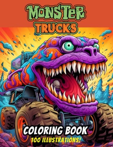 Monster Trucks Coloring Book "Monster" Trucks