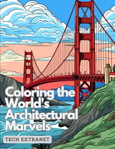 Coloring the World's Architectural Marvels A Journey in Ink and Imagination