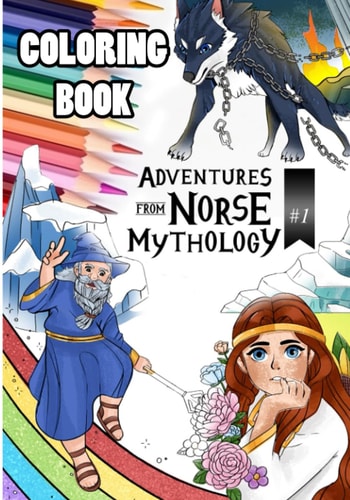 Adventures from Norse Mythology #1 Coloring Book Coloring Book #1