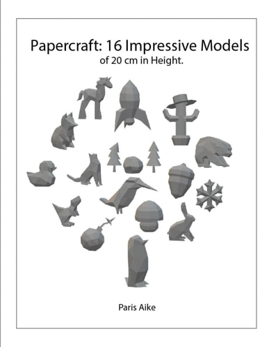 Papercraft 16 Impressive Models of 20 Cm in Height