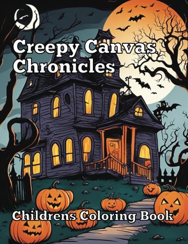 Creepy Canvas Chronicles! Coloring Book