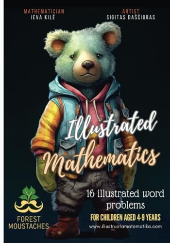 Forest Mustaches 16 Illustrated Word Problems