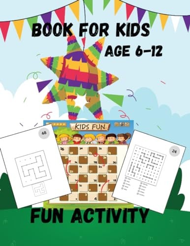 Fun Activity Book For Kids Whimsical Wonders: A Creative Kids' Activity Book