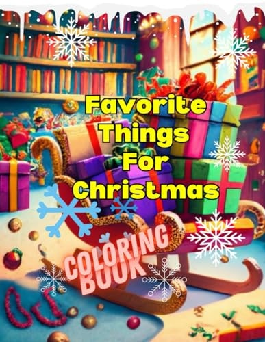 Favorite Things About Christmas! Coloring Book