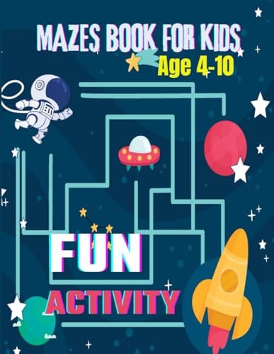 Activity Fun Mezes Book For Kids Enchanted Mazes: Where Magic Meets Problem-Solving