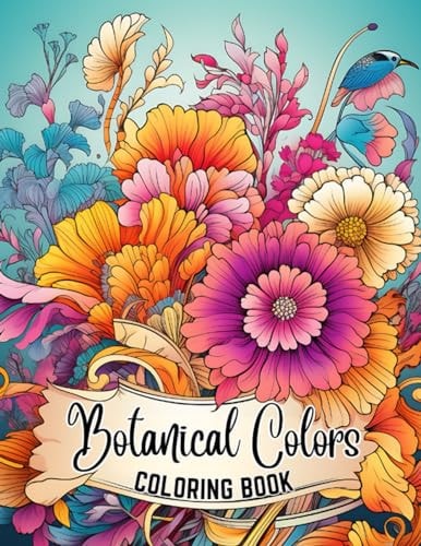 Botanical Colors Coloring Book